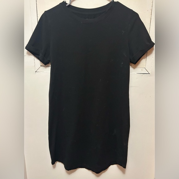 💫Twik Straight Short Sleeves T-Shirt Dress in Organic Cotton Sustainable - Picture 2 of 10